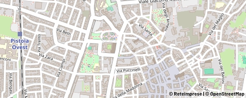Mappa Pistoia
