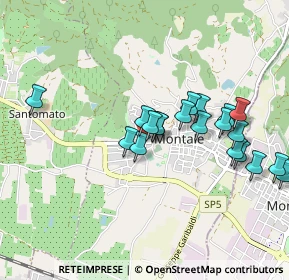 Mappa Via IV Novembre, 51037 Montale PT, Italia (0.889)