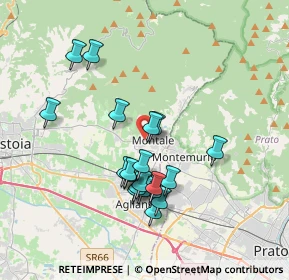 Mappa Via Dante Alighieri, 51037 Montale PT, Italia (3.3655)