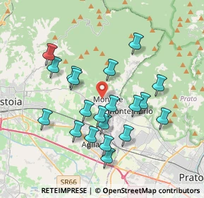 Mappa Via IV Novembre, 51037 Montale PT, Italia (3.592)