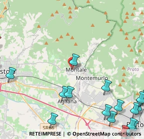 Mappa Via IV Novembre, 51037 Montale PT, Italia (7.3675)
