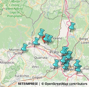 Mappa Via Francesco Petrarca, 51037 Montale PT, Italia (17.28235)