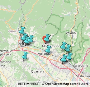 Mappa Via IV Novembre, 51037 Montale PT, Italia (6.942)
