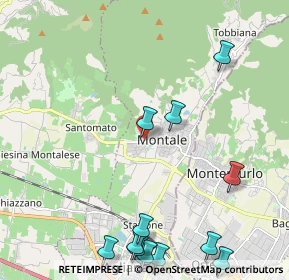 Mappa Via Francesco Petrarca, 51037 Montale PT, Italia (2.98154)