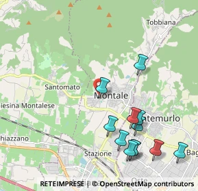 Mappa Via IV Novembre, 51037 Montale PT, Italia (2.36583)