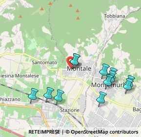 Mappa Via Francesco Petrarca, 51037 Montale PT, Italia (2.19167)