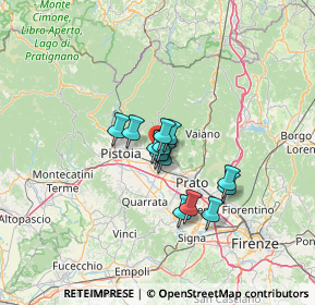 Mappa Strada Provinciale 7 Montalese, 51037 Montale PT, Italia (8.77615)