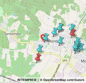 Mappa Strada Provinciale 7 Montalese, 51037 Montale PT, Italia (1.09214)