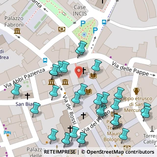 Mappa Piazza della Sapienza, 51100 Pistoia PT, Italia (0.07333)