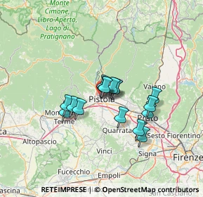 Mappa Piazzetta Scuole Normali, 51100 Pistoia PT, Italia (9.65625)