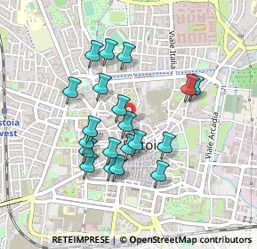 Mappa Piazza della Sapienza, 51100 Pistoia PT, Italia (0.4005)