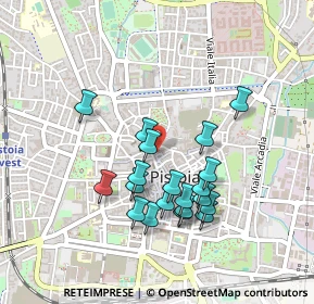 Mappa Piazzetta Scuole Normali, 51100 Pistoia PT, Italia (0.4195)