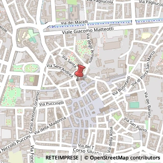 Mappa Via de' Rossi, 26, 51100 Pistoia, Pistoia (Toscana)