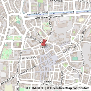 Mappa Via de' Rossi,  26, 51100 Pistoia, Pistoia (Toscana)