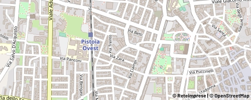 Mappa Pistoia