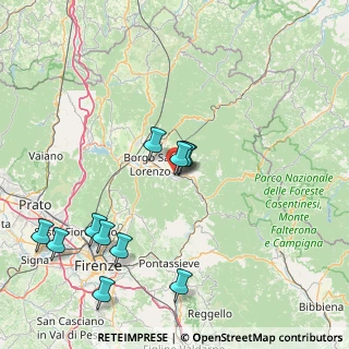 Mappa Via P. Brodolini, 50039 Vicchio FI, Italia (17.80364)