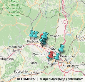 Mappa Via Enzo Nesti, 51037 Montale PT, Italia (8.75462)