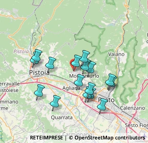 Mappa Via Enzo Nesti, 51037 Montale PT, Italia (6.47)