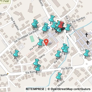 Mappa Via Siena, 47842 San Giovanni In Marignano RN, Italia (0.11111)