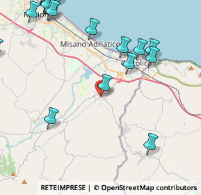 Mappa Via Siena, 47842 San Giovanni In Marignano RN, Italia (6.04737)