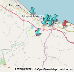 Mappa Via Siena, 47842 San Giovanni In Marignano RN, Italia (3.51182)