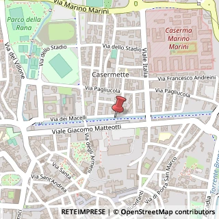Mappa Via dei mercati, 51100 Pistoia, Pistoia (Toscana)