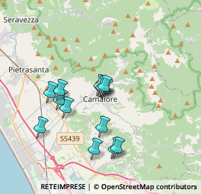 Mappa Piazza S. Bernardino da Siena, 55040 Camaiore LU, Italia (3.08)