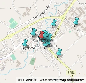 Mappa Via R. Fabro, 47842 San Giovanni In Marignano RN, Italia (0.2085)