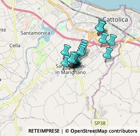 Mappa Largo della Liberta, 47842 San Giovanni in Marignano RN, Italia (0.927)