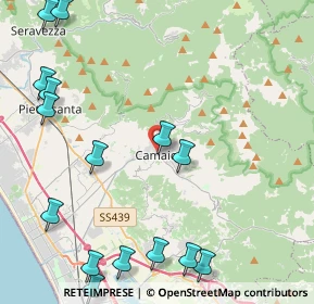 Mappa Via della Fossetta, 55041 Camaiore LU, Italia (5.99933)