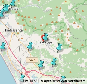 Mappa Via della Fossetta, 55041 Camaiore LU, Italia (6.44917)