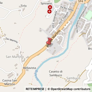 Mappa Via S. Martino, 61, 47018 Santa Sofia, Forlì-Cesena (Emilia Romagna)