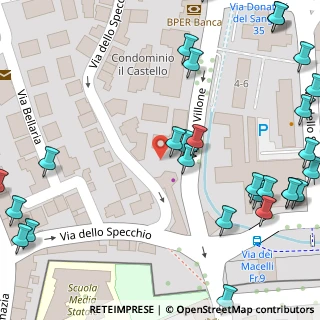 Mappa Via del Villone, 51100 Pistoia PT, Italia (0.08571)