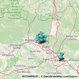 Mappa Via Enrico Betti, 51037 Montale PT, Italia (10.60769)