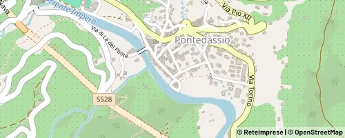 Mappa Pontedassio