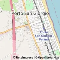 Mapa Porto San Giorgio