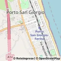 Mapa Porto San Giorgio