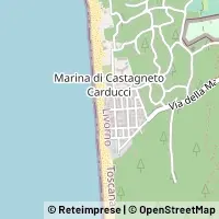 地図 Castagneto Carducci