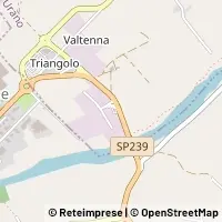 Mapa Monte Urano