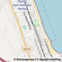 Kort Porto San Giorgio