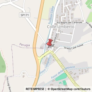 Mappa 06133 Colle Umberto I PG, Italia, 06133 Corciano, Perugia (Umbria)