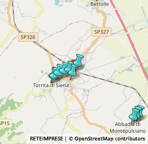 Mappa Via del Poggiolo, 53049 Torrita di Siena SI, Italia (2.23)