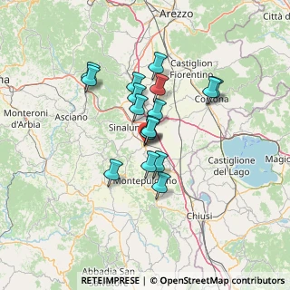 Mappa Via Arno, 53049 Torrita di Siena SI, Italia (10.50941)