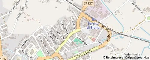 Mappa Torrita di Siena