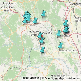 Mappa Località Serravalle, 53014 Monteroni D'arbia SI, Italia (17.678)