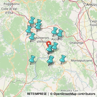 Mappa Località Serravalle, 53014 Monteroni D'arbia SI, Italia (12.535)