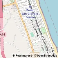 Kaart Porto San Giorgio