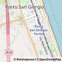 Map Porto San Giorgio