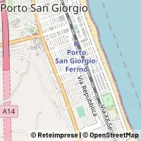 Kort Porto San Giorgio