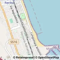 Karte Porto San Giorgio